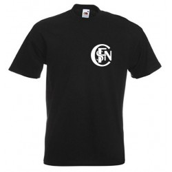 T-SHIRT SNCF ANCIEN LOGO 1939 - 1947 NOIR