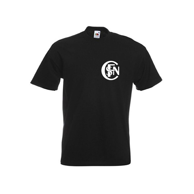 T-SHIRT SNCF ANCIEN LOGO 1939 - 1947 NOIR