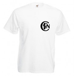 T-SHIRT SNCF ANCIEN LOGO 1939 - 1947 BLANC